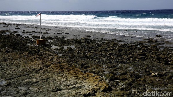 Ini Lho Lokasi Jokowi Cuci Muka di Pulau Miangas