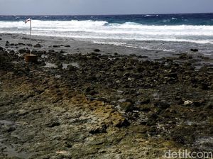 Ini Lho Lokasi Jokowi Cuci Muka di Pulau Miangas