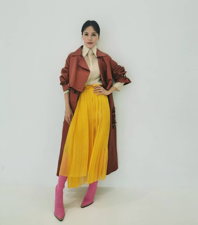 Sebelum memulai kariernya di industri film, Zoe sudah terjun ke dunia modelling sejak berusia 16 tahun. Namanya pun pernah disebut sebagai Model of The Year pada 1987. Foto: Instagram