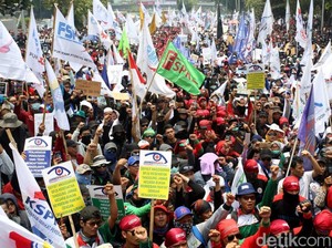 Massa Buruh Demo, Istana: Jokowi Paham Tuntutan Mereka