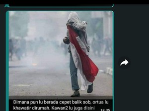 Pemuda LA Ditangkap karena Huru Hara, Bukan Bawa Bendera