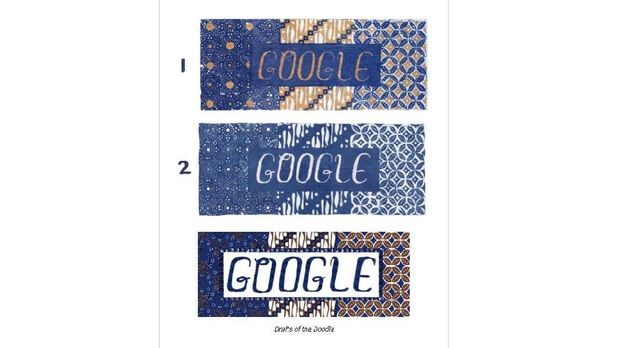 Google Doodle Rayakan Hari Batik