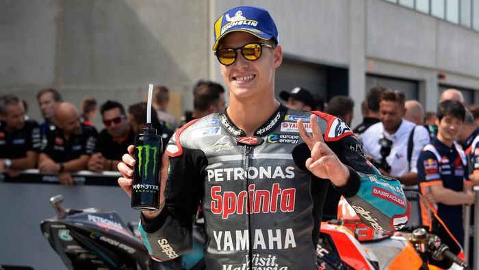 Fabio Quartararo bertekad kembali ke podium di balapan Thailand usai finis kelima di Aragon. (Foto: Jose Jordan / AFP)