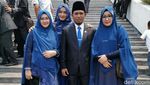 Potret Anggota DPR Lora Fadil dan 3 Istrinya