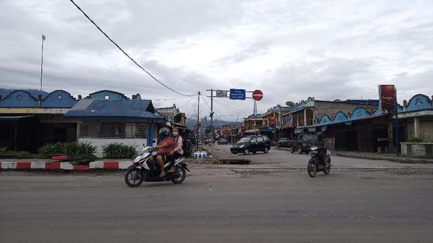 Keamanan di Wamena berangsur kondusif.