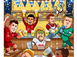Meme Tottenham Digunduli Bayern Munich, Arsenal Ikut Nimbrung