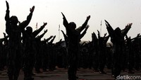 Beragam keterampilan para prajurit akan ditampilkan dalam gelaran acara HUT ke-74 TNI yang akan berlangsung pada Sabtu (5/10/2019) mendatang.