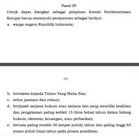 Kesalahan Penulisan dalam UU KPK baru