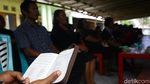 Potret Prosesi Pelepasan Jenazah di Pulau Miangas