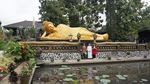 Foto: Patung Buddha Tidur di Indonesia