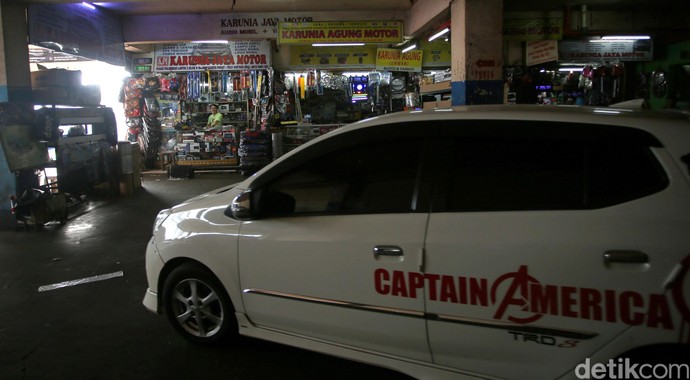 Pasar Onderdil Mobil di Palmerah Kembali Bergeliat Pascarusuh