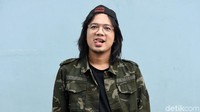 Zian saat ditemui di studio Trans TV, Kapten Tendean, Jakarta Selatan pada Rabu (2/10). Pool/Noel/detikFoto.