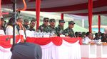 TNI Gelar Geladi Bersih Jelang HUT Ke-74