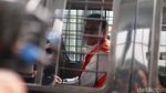 Senyum Sukiman Dari Mobil Tahanan