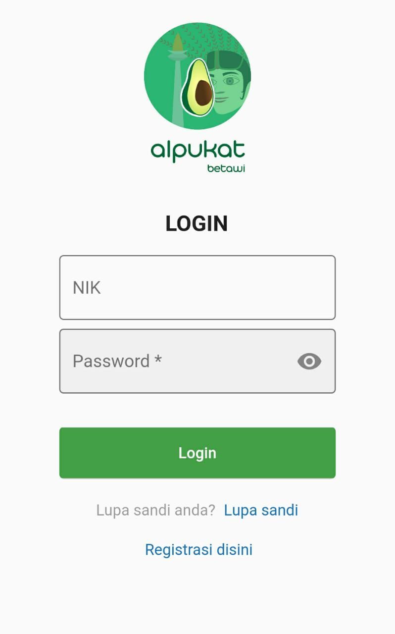 Aplikasi Alpukat Betawi milik Pemprov DKI