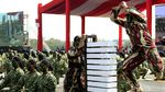 Saat Prajurit TNI Unjuk Kekuatan Lewat Aksi Bela Diri