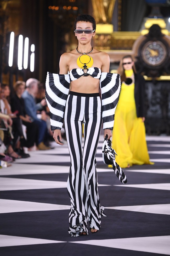 Fashion show koleksi spring 2020 Balmain di Paris Fashion Week, Paris, Prancis. Jumat (27/9/2019). Photo by Pascal Le Segretain/Getty Images.
