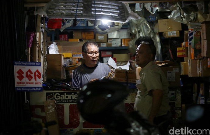 Pasar Onderdil Mobil di Palmerah Kembali Bergeliat Pascarusuh