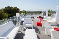 Rooftop untuk bersantai (Som Dona Hotel)
