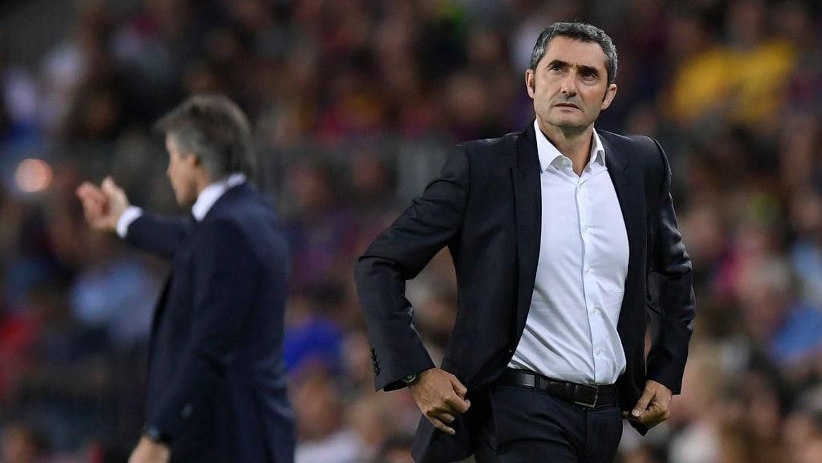 Ernesto Valverde menyebut alasan Piala Super Spanyol digelar di Arab Saudi semata karena bisnis (Alex Caparros/Getty Images)