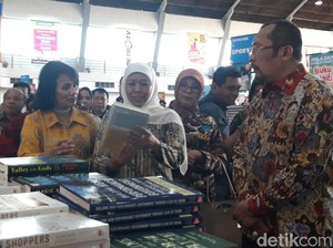 Big Bad Wolf di Surabaya, Ini Harapan Gubernur Khofifah