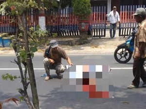 Bocah SD Ini Tewas Tertabrak Usai Jatuh dari Motor yang Dikendarai