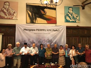 Tokoh Nasional Kumpul Dukung Jokowi Terbitkan Perppu KPK
