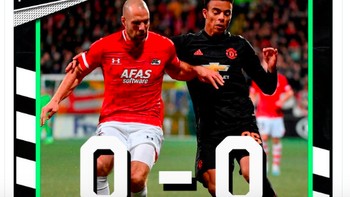 Gagal shot on target dan 10 game away tanpa kemenangan, pantaslah MU dihujani kritikan. Foto: Twitter