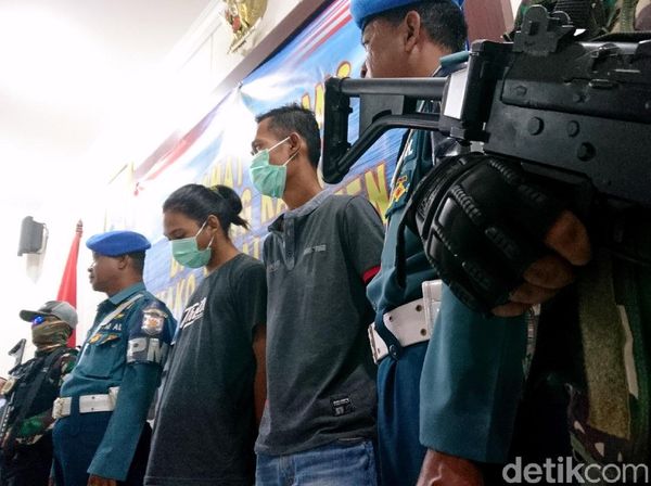 Ini Pelaku Penyelundupan 118 Ribu Baby Lobster yang digagalkan TNI AL