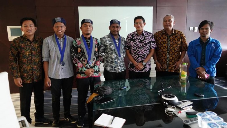 Temui Gerakan Mahasiswa Kristen, Sandiaga Singgung UU KPK Temui Gerakan Mahasiswa Kristen, Sandiaga Singgung UU KPK