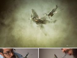 Super Kreatif! Ketika Diorama Berpadu dengan Efek Photoshop