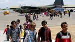 Momen Korban Konflik Wamena Tiba di Kampung Halaman