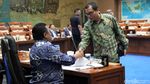 Para Pimpinan DPR Hadiri Rapat Pembagian Ruang Kerja