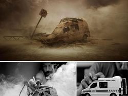 Super Kreatif! Ketika Diorama Berpadu dengan Efek Photoshop