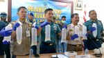 Ini Pelaku Penyelundupan 118 Ribu Baby Lobster yang digagalkan TNI AL