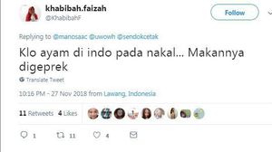 Cuitan Kocak Asal Usul Nama Masakan Ayam yang Bikin Geleng Kepala