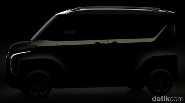 Siluet mobil baru Mitsubishi