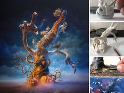 Super Kreatif! Ketika Diorama Berpadu dengan Efek Photoshop