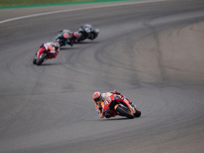 Tiket MotoGP Indonesia, yang baru akan digelar pada 2021, sudah akan dijual sejak November 2019. (Foto: Mirco Lazzari gp/Getty Images) Tiket MotoGP Indonesia, yang baru akan digelar pada 2021, sudah akan dijual sejak November 2019. (Foto: Mirco Lazzari gp/Getty Images)