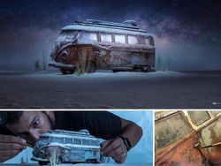 Super Kreatif! Ketika Diorama Berpadu dengan Efek Photoshop