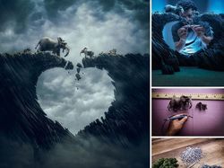 Super Kreatif! Ketika Diorama Berpadu dengan Efek Photoshop