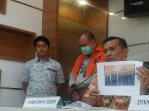 Polisi Tangkap Kreator Video Hoax Yel-yel TNI Macan Jadi Kucing