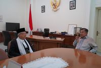 Ma'ruf amin bertemu JK