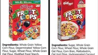 Sereal Fruit Loops di AS dan Kanada juga masih memakai pewarna buatan. BTP ini tidak ditemukan pada Fruit Loops di Kanada. Foto: Instagram thefoodbabe