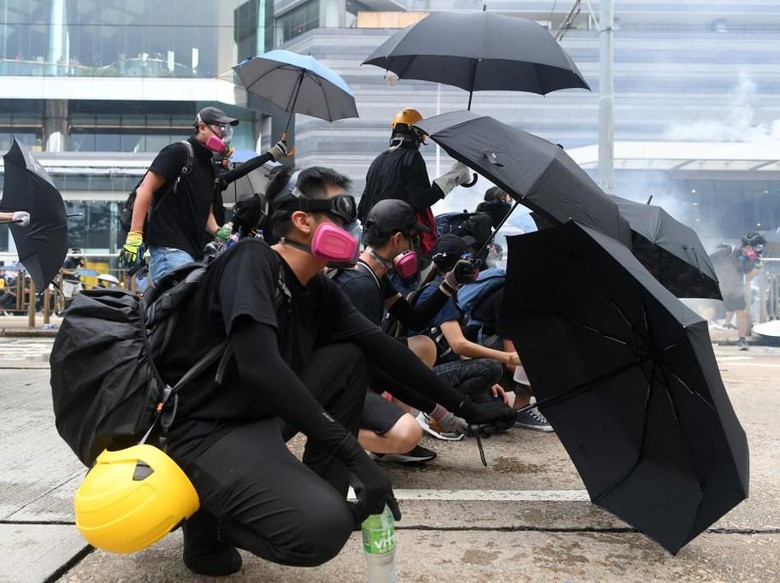 Demonstran Hong Kong Dilarang Pakai Masker, Dibui 1 Tahun Jika Melanggar Demonstran Hong Kong Dilarang Pakai Masker, Dibui 1 Tahun Jika Melanggar
