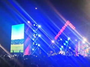 Mimpi Jadi Nyata Ardhito Pramono Manggung di Synchronize Fest 2019