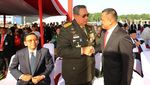 Potret SBY di HUT TNI: Salaman dengan Megawati hingga Jokowi