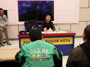 Dihukum! Polantas yang Tendang Ojol di Bogor Dimutasi