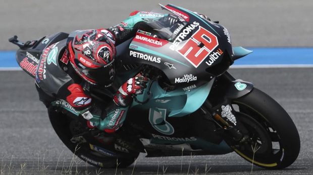 Fabio Quartararo jadi musuh utama Marc Marquez di beberapa seri MotoGP 2019.