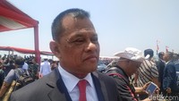 Di tahun yang sama, Gatot juga bicara soal kebangkitan PKI. Dia mengaku mengetahui kebangkitan PKI gaya baru sejak 2008. (Foto: Audrey/detikcom)